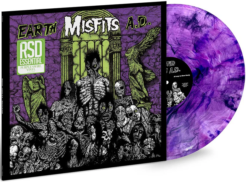 Misfits - Earth A.D. / Wolfs Blood (RSD | PURPLE SWIRL VINYL) | Mint (M) Mint (M)-