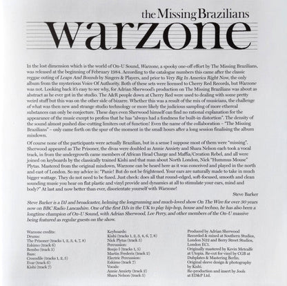Missing Brazilians - Warzone | Mint (M) Mint (M)-