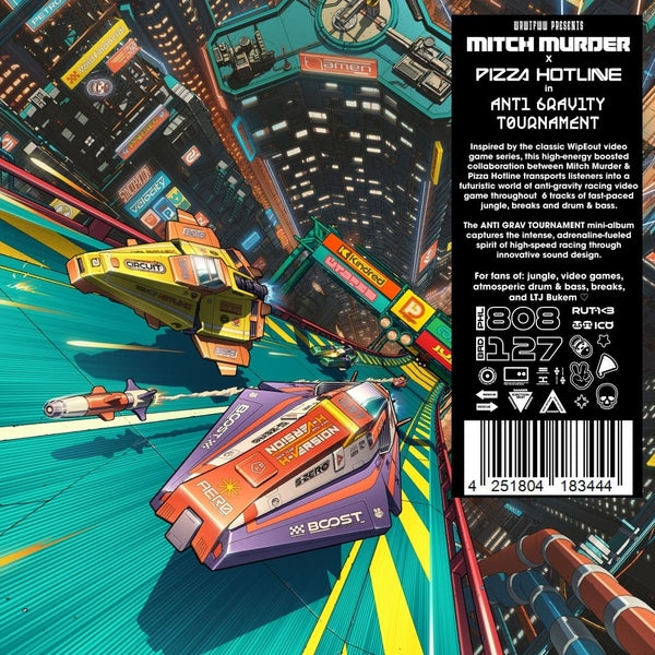 Mitch Murder X Pizza Hotline - Anti Gravity Tournament (VINYL) |-