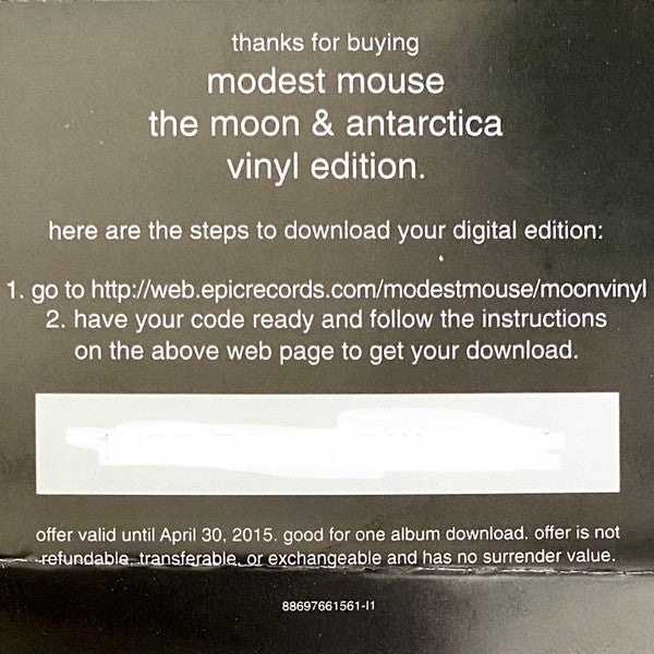 Modest Mouse - The Moon & Antarctica (2017 REISSUE 2xVINYL) | Mint (M) Mint (M)-