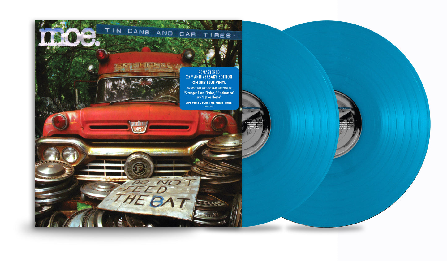 Moe. - Tin Cans And Car Tires (25th Anniversary Edition) (Colored Vinyl, Sky Blue) (2 Lp's) | Mint (M) Mint (M)-