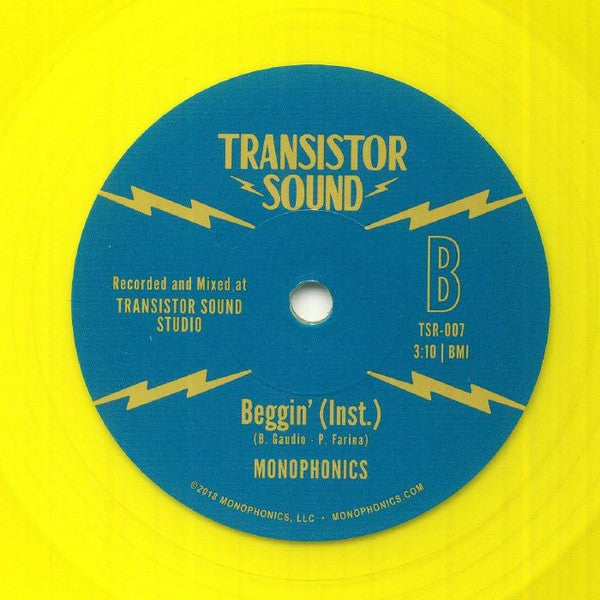 Monophonics - Beggin' (7" COLOR VINYL) | Mint (M) Generic-