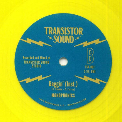 Monophonics - Beggin' (7" COLOR VINYL) | Mint (M) Generic-