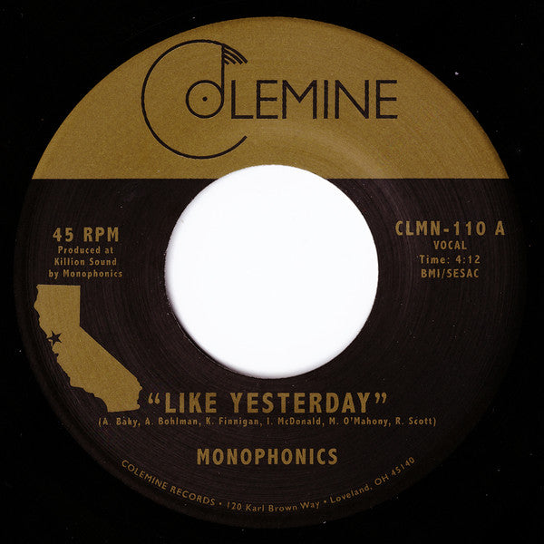 Like Yesterday / Freedom | Mint (M) Generic-
