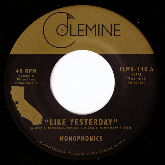 Like Yesterday / Freedom | Mint (M) Generic-