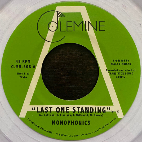 Last One Standing (7" 45) | Mint (M) Generic-