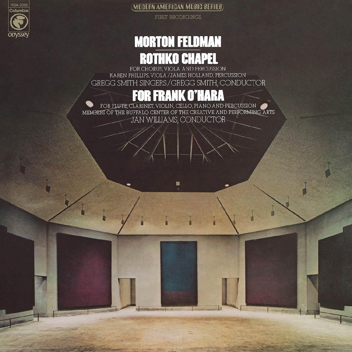 Morton Feldman - Rothko Chapel/For Frank O'Hara (50Th Anniversary) |-