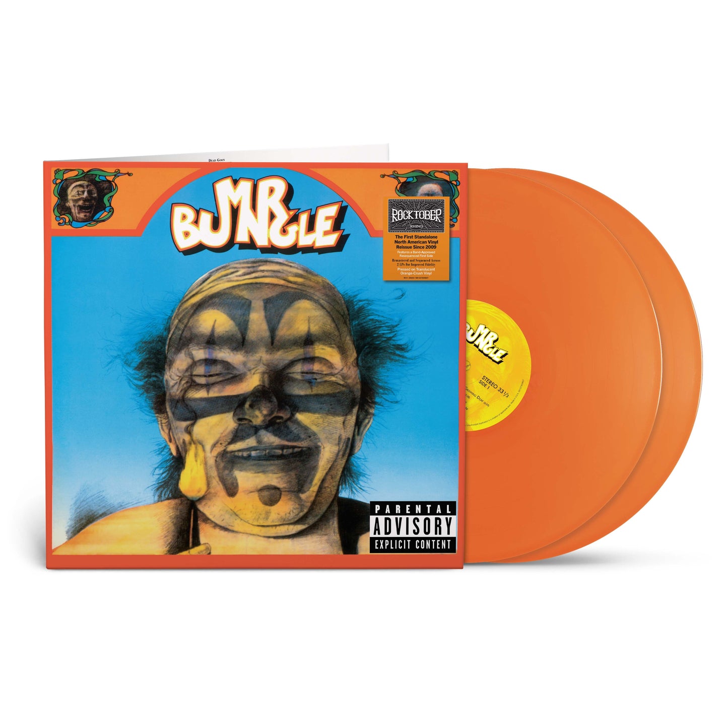 Mr. Bungle - Mr. Bungle [RKTBR25] (2xTRANSLUCENT ORANGE VINYL) | Mint (M) Mint (M)-