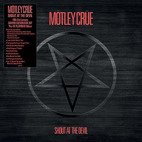 Mötley Crüe - Shout At The Devil (6LP Color Vinyl Box Set) | Mint (M) Mint (M)-