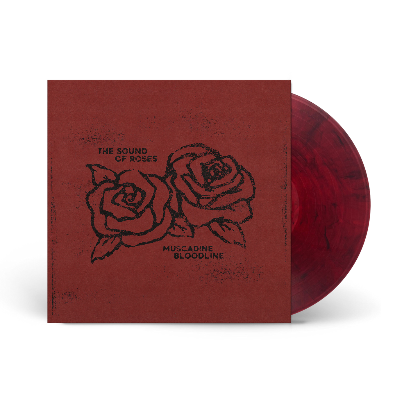 Muscadine Bloodline - The Sound Of Roses [Translucent Red With Black Swirls] |-