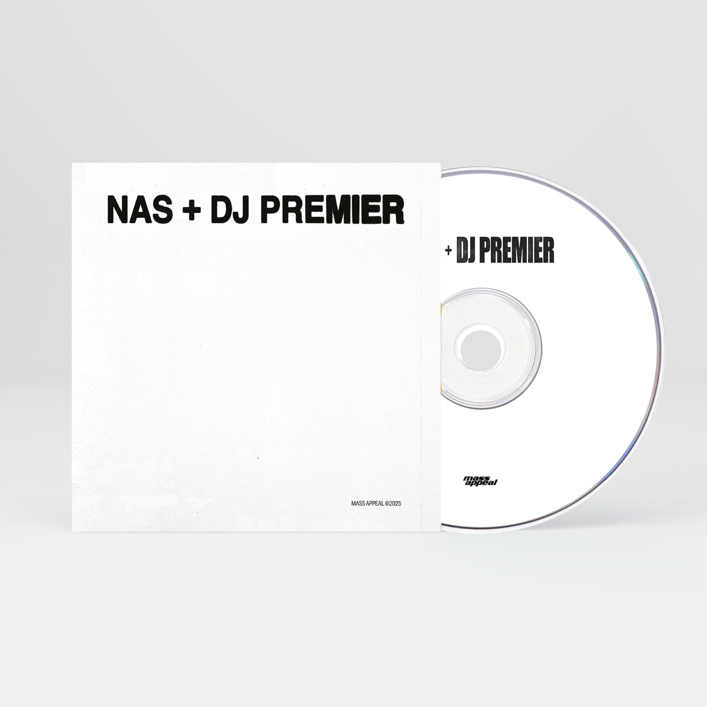 Nas & Dj Premier - (PRE-ORDER 12/12/25) Untitled (Indie Exclusive) [CD] |-