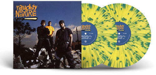 Naughty By Nature - Naughty By Nature (30th Anniversary) (Yellow & Blue Splatterl) [Explicit Content] (2 Lp's) | Mint (M) Mint (M)-