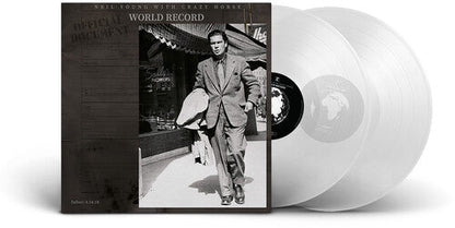 Neil Young & Crazy Horse - World Record (Indie Exclusive, Clear Vinyl) (2 Lp's) | Mint (M) Mint (M)-