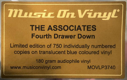 The Associates - Fourth Drawer Down *SILVER* | Mint (M) Mint (M)-