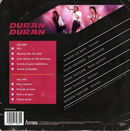 Duran Duran - Live Religion (IEX MAGENTA VINYL) | Mint (M) Mint (M)-