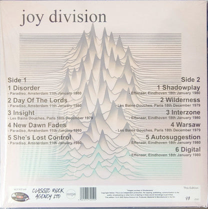 Unknown Pleasures In Concert (COLOR VINYL) | Mint (M) Mint (M)-