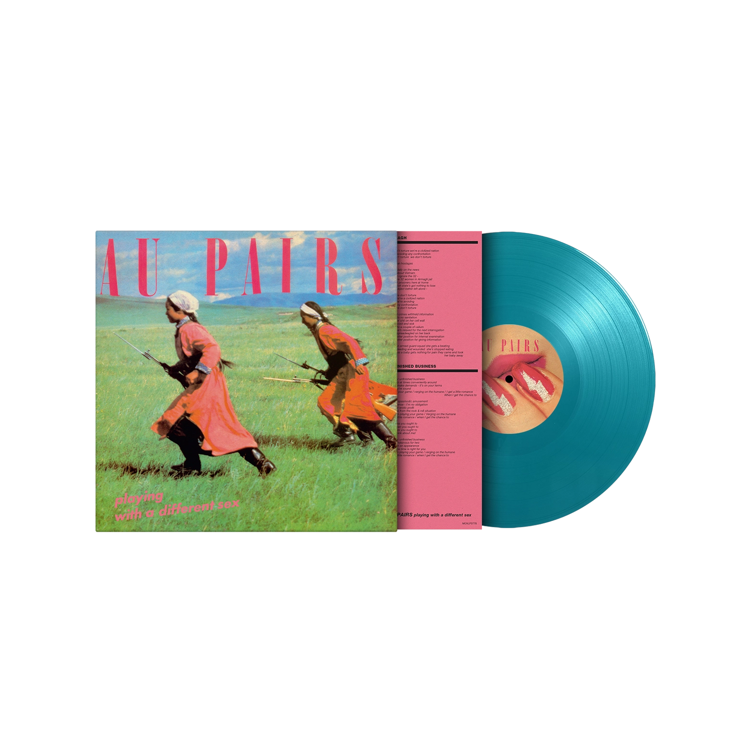 Au Pairs - Playing With A Different Sex (MOV | TURQUOISE VINYL) | Mint (M) Mint (M)-