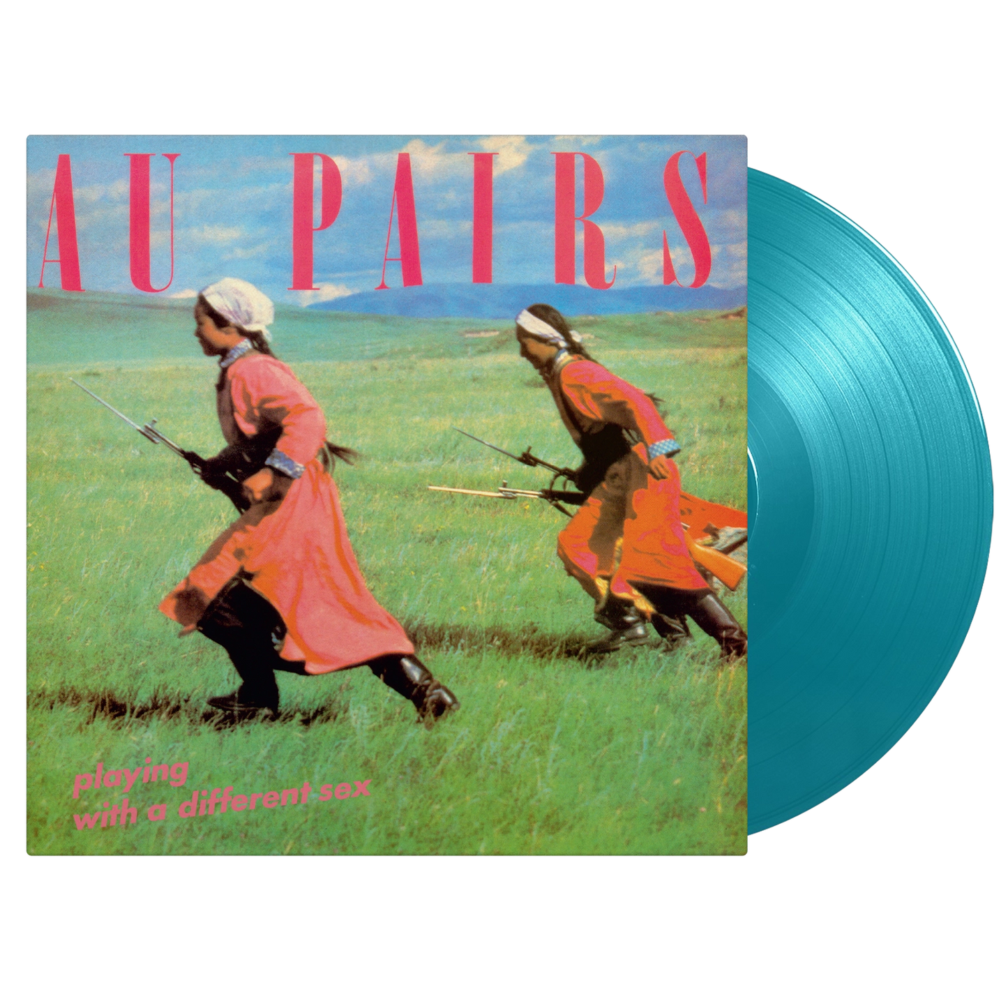 Au Pairs - Playing With A Different Sex (MOV | TURQUOISE VINYL) | Mint (M) Mint (M)-