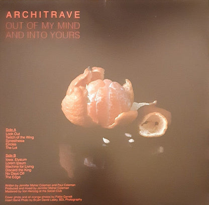 Out Of My Mind And Into Yours (VINYL) |-