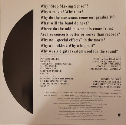 Talking Heads - Stop Making Sense: Deluxe Edition | Mint (M) Mint (M)-