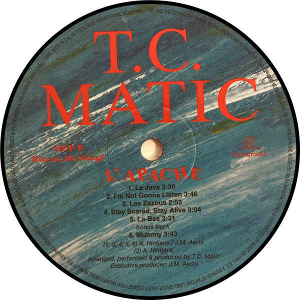 TC Matic - L'Apache (SPECIAL ORDER)(2xVINYL) | Mint (M) Mint (M)-