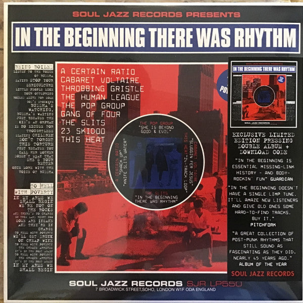 Various - In The Beginning There Was Rhythm | Mint (M)-