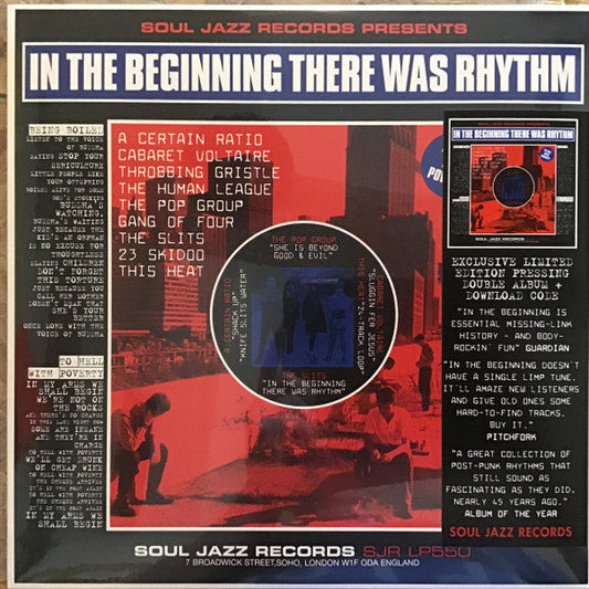 Various - In The Beginning There Was Rhythm | Mint (M)-