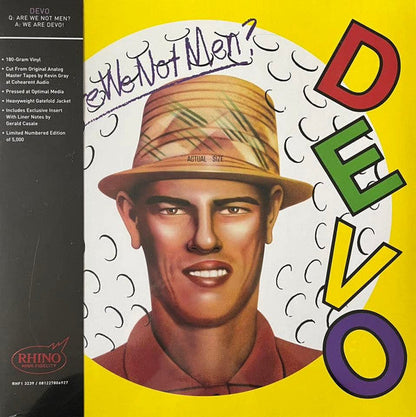 Devo - Are We Not Men? A: We Are Devo! (Hi-Fidelity VINYL) |-