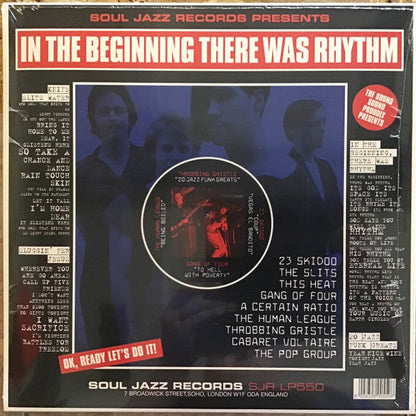 Various - In The Beginning There Was Rhythm | Mint (M)-