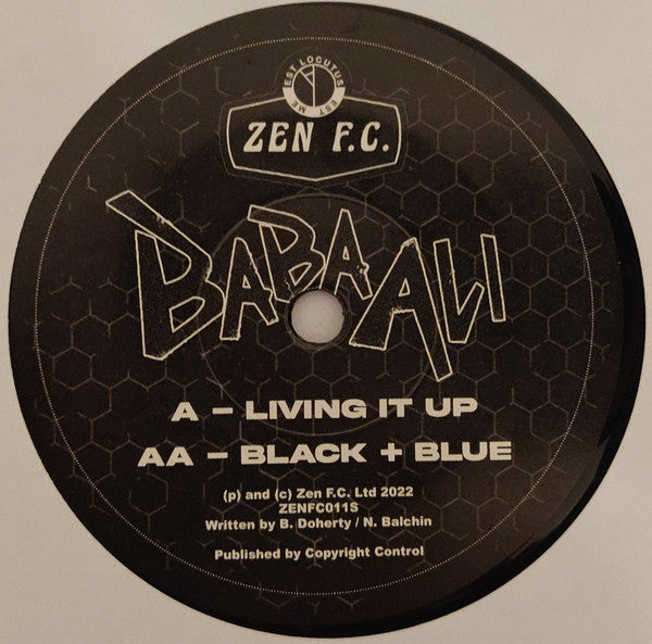 Baba Ali - Living it Up *7"* | Mint (M) Mint (M)-