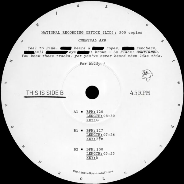 Chemical AXB - (PRESALE 6/29/26) NROL02 (VINYL) | Mint (M) Mint (M)-