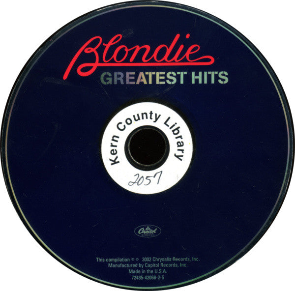 Blondie - Greatest Hits (CD) | Mint (M) Mint (M)-
