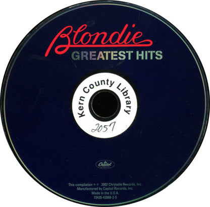Blondie - Greatest Hits (CD) | Mint (M) Mint (M)-