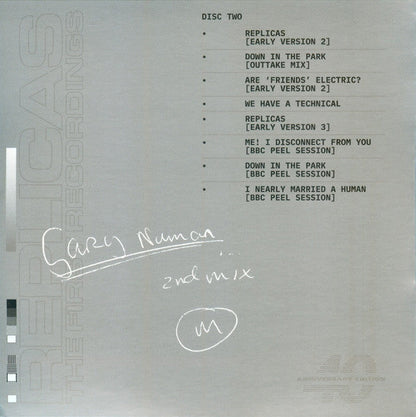 Replicas (The First Recordings)(CD) | Mint (M) Mint (M)-