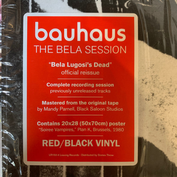 Bauhaus - The Bela Session (IEX: RED & BLACK SPLATTER VINYL) | Mint (M) Mint (M)-