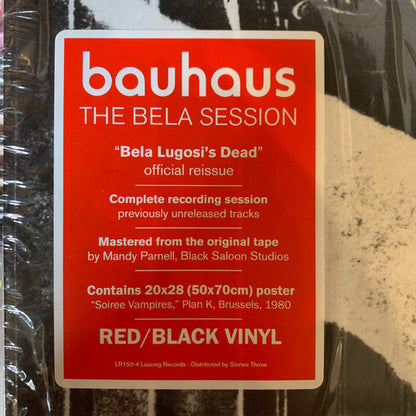 Bauhaus - The Bela Session (IEX: RED & BLACK SPLATTER VINYL) | Mint (M) Mint (M)-