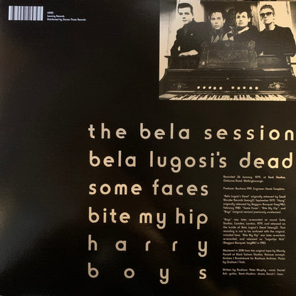 Bauhaus - The Bela Session (IEX: RED & BLACK SPLATTER VINYL) | Mint (M) Mint (M)-