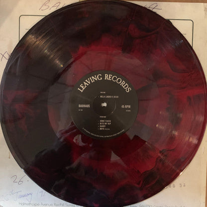 Bauhaus - The Bela Session (IEX: RED & BLACK SPLATTER VINYL) | Mint (M) Mint (M)-