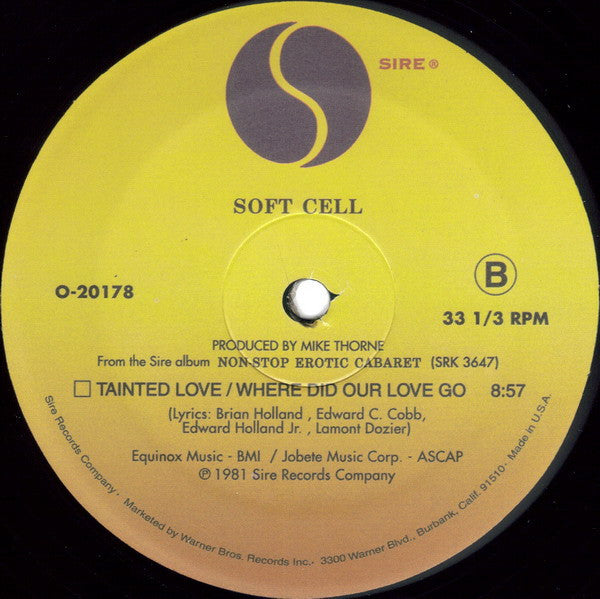 White Horse / Tainted Love / Where Did Our Love Go | Mint (M) Generic-