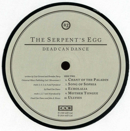 Dead Can Dance - The Serpent's Egg | Mint (M) Mint (M)-