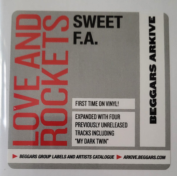 Love And Rockets - Sweet F.A. | Mint (M) Mint (M)-