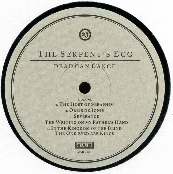 Dead Can Dance - The Serpent's Egg | Mint (M) Mint (M)-