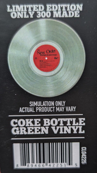 The New Order (3) - The New Order (COKE BOTTLE CLEAR VINYL) | Mint (M) Mint (M)-