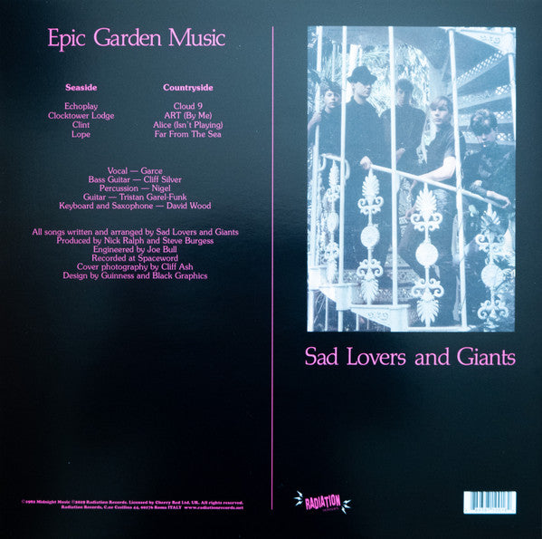 Sad Lovers And Giants - Epic Garden Music | Mint (M) Mint (M)-