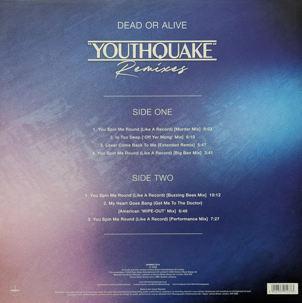 Dead Or Alive - Youthquake Remixes *RSD* |-