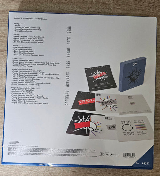 Depeche Mode - Sounds Of The Universe I The 12" Singles (BOX SET) | Mint (M) Mint (M)-