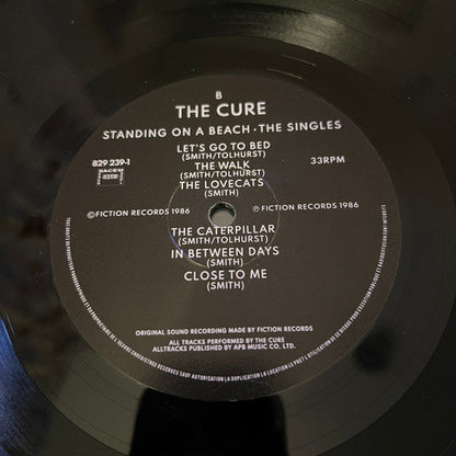 The Cure - Standing On A Beach · The Singles (UNOFFICIAL VINYL) |-