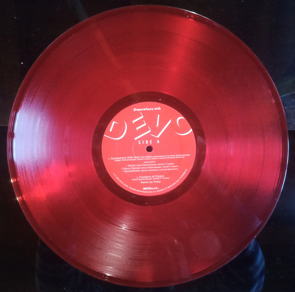 Somewhere With Devo (RED VINYL) | Mint (M) Mint (M)-
