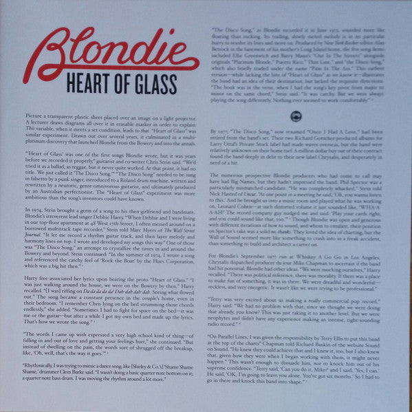 Blondie - Heart Of Glass | Mint (M) Mint (M)-