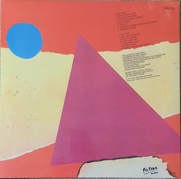 The Cure - Boys Don't Cry (PROMO VINYL) | Mint (M) Mint (M)-